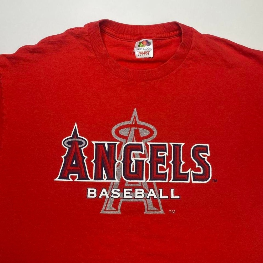 Vintage LA Angels x Power 106 radio promo shirt